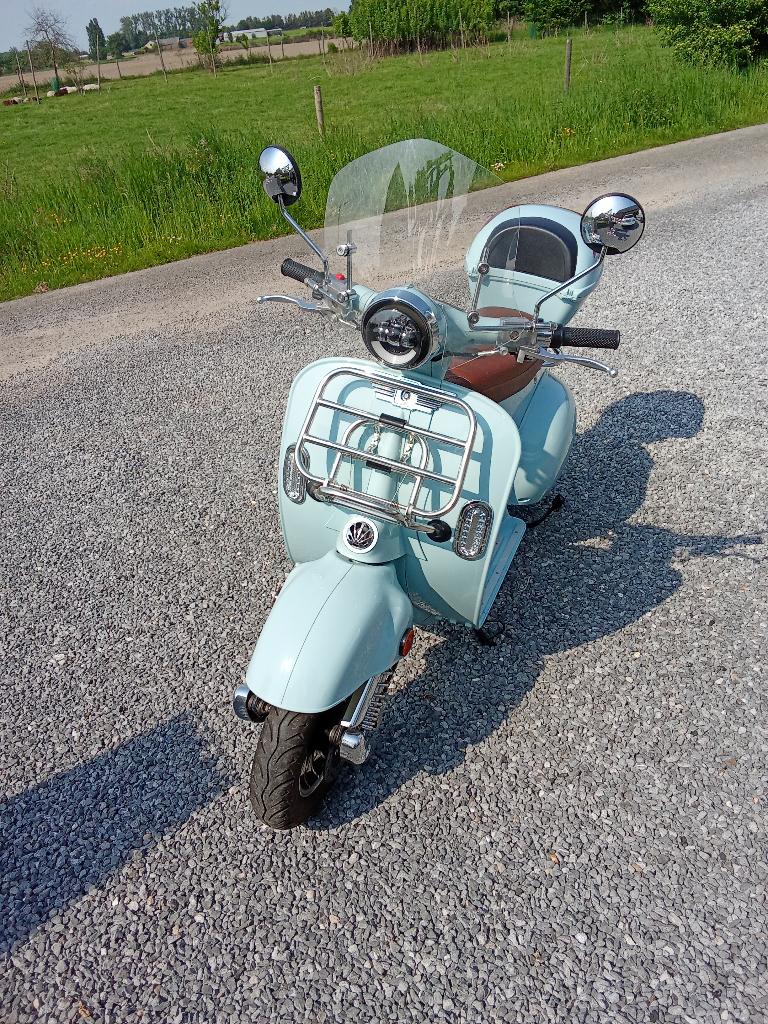 Elektrische Scooter, Fietsen en Brommers, Ophalen, Gebruikt, Elektrisch, Klasse B (45 km/u)