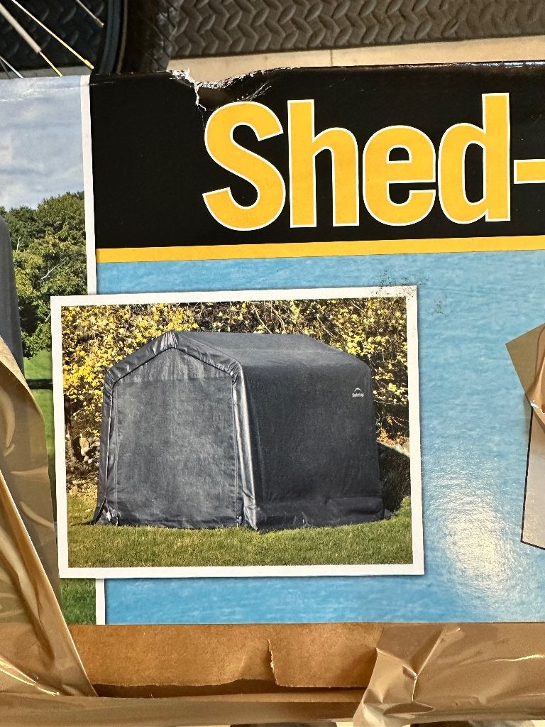 SHELTER LOGIC GEREEDSCHAPSCHUUR (NIEUW), Ophalen, Nieuw, Kunststof, Overige typen