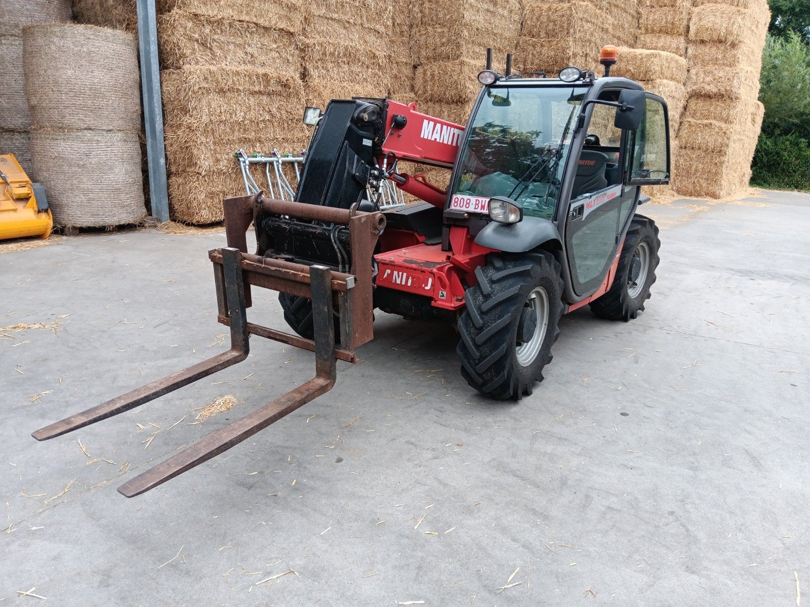 manitou mlt 523 turbo, Zakelijke goederen, Landbouw | Tractoren, 2500 tot 5000, Overige merken, tot 80 Pk, Gebruikt, Ophalen