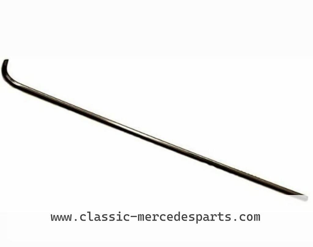 2 Stootlijsten/sierstrippen w123 coupe (positie: achterscher, -, Enlèvement, Utilisé, -