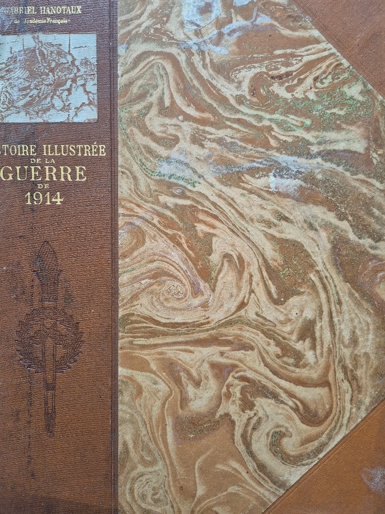 l » Histoire illustrée de la guerre de 1914 - G. Hanotaux, Enlèvement ou Envoi, Avant 1940, Utilisé, Général