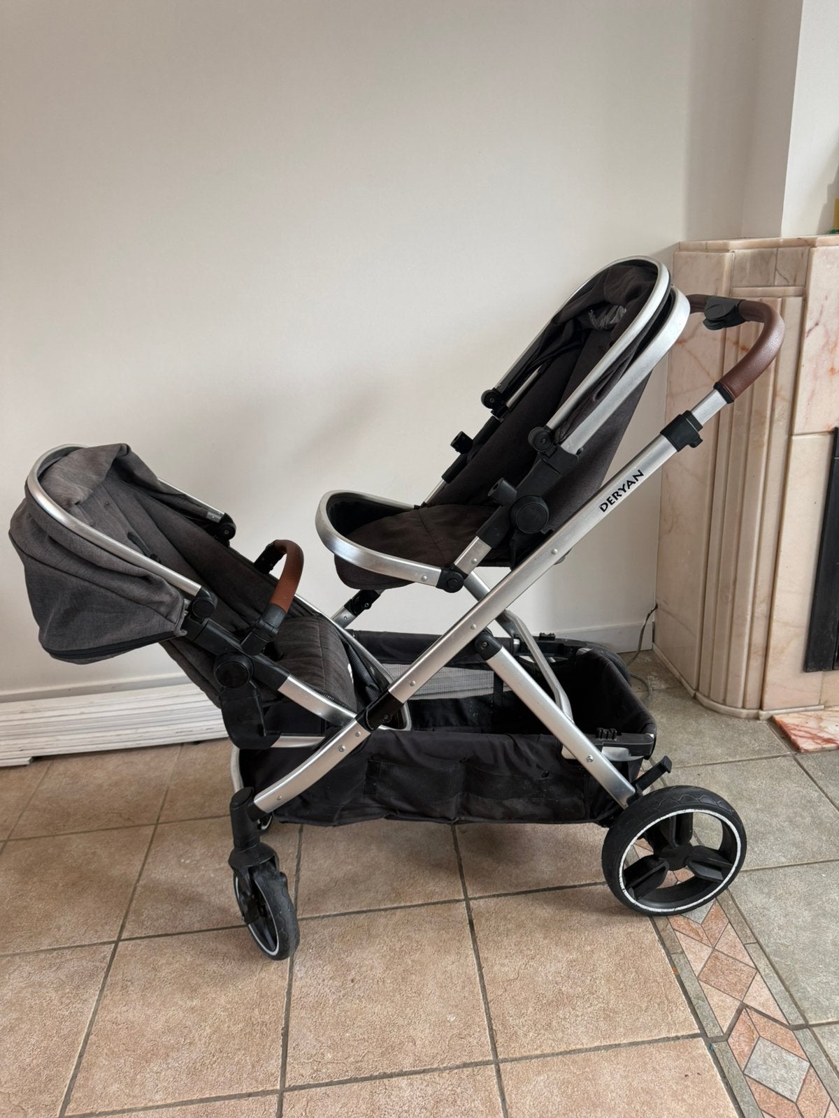 Poussette Duo, Enfants & Bébés, Buggys, Utilisé, Autres marques, Modèle duo, Enlèvement
