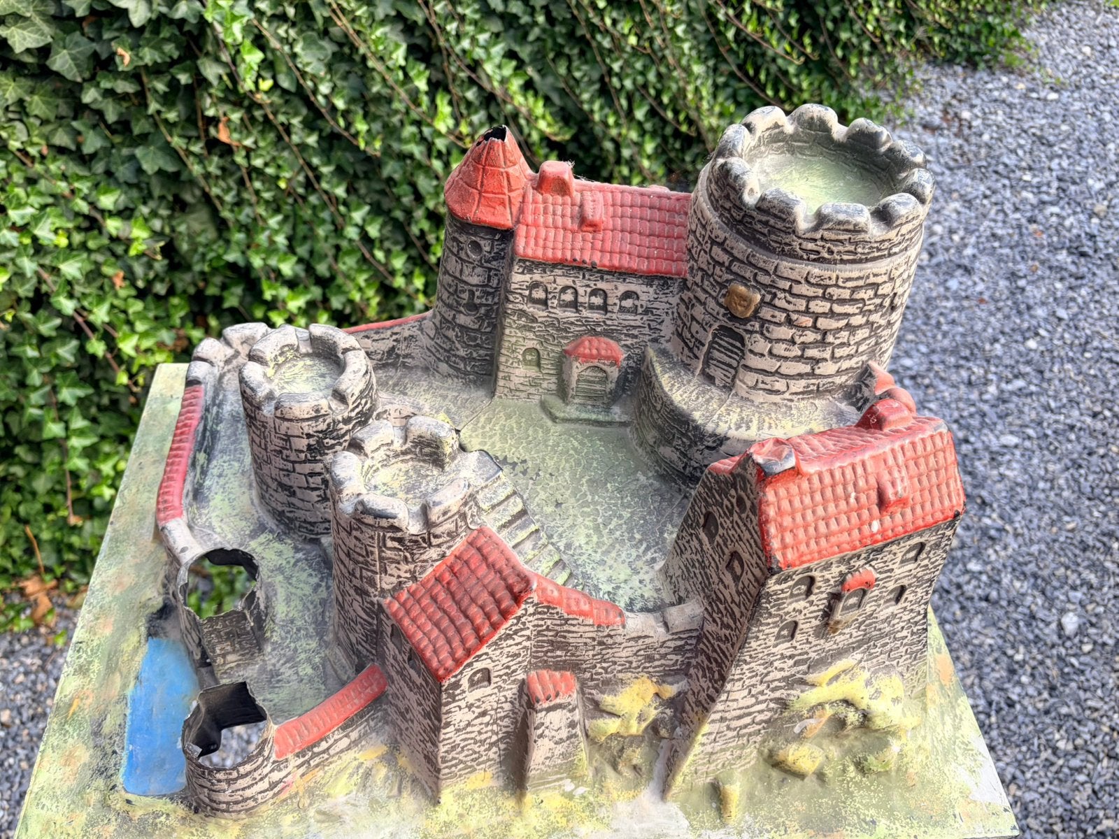 Chateau fort Vintage + accessoires, Enlèvement, Utilisé