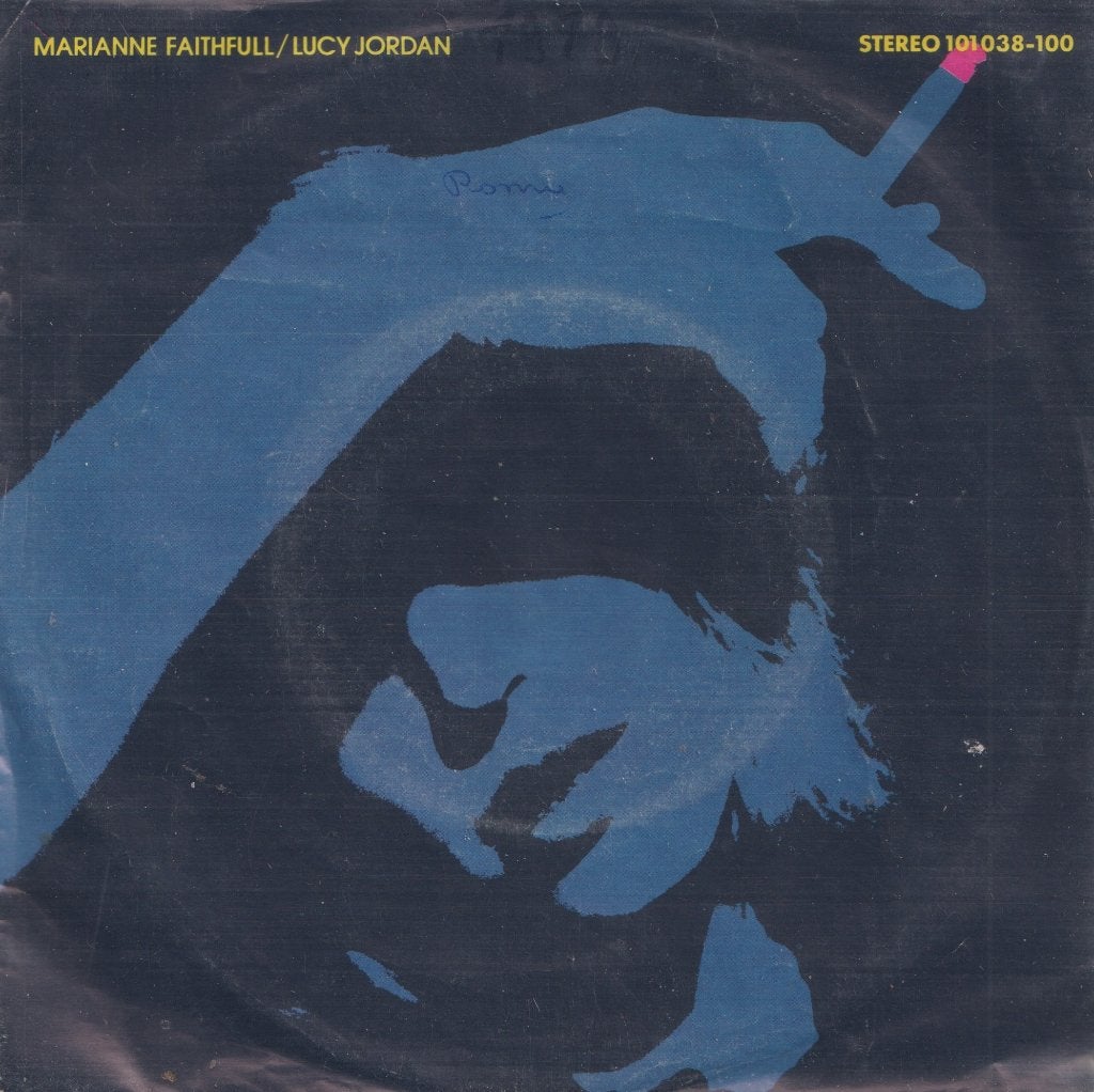 Marianne Faithfull – Lucy Jordan / Brain drain - Single, Gebruikt, 7 inch, Single, Ophalen of Verzenden