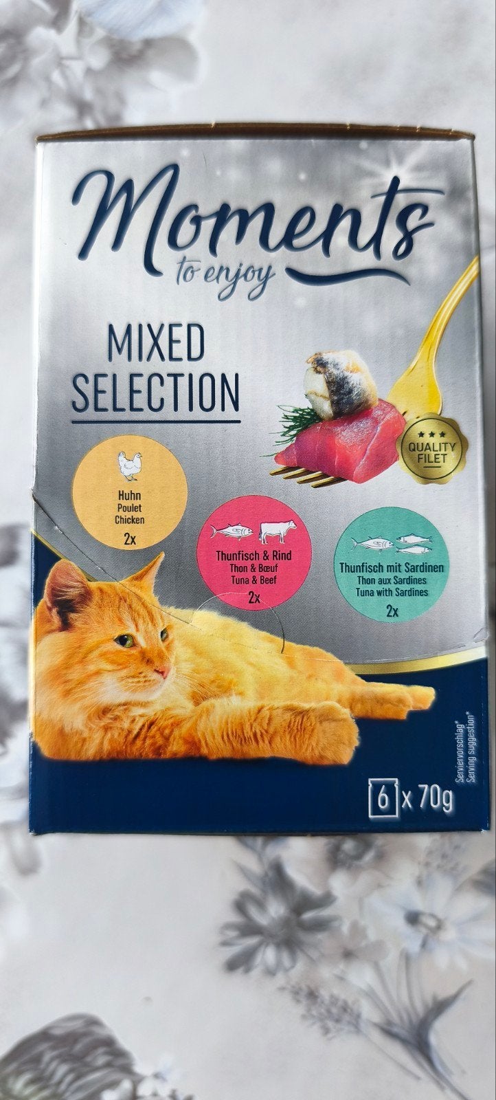 Nourriture humide pour chat, Enlèvement