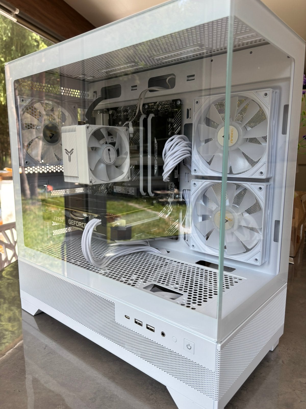 PC GAMER WHITE – Ryzen 5 3600 / RTX 2070 MSI, Enlèvement, Comme neuf