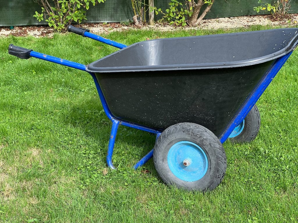 Brouette de jardin, Enlèvement, Utilisé, Manuelle, À deux roues