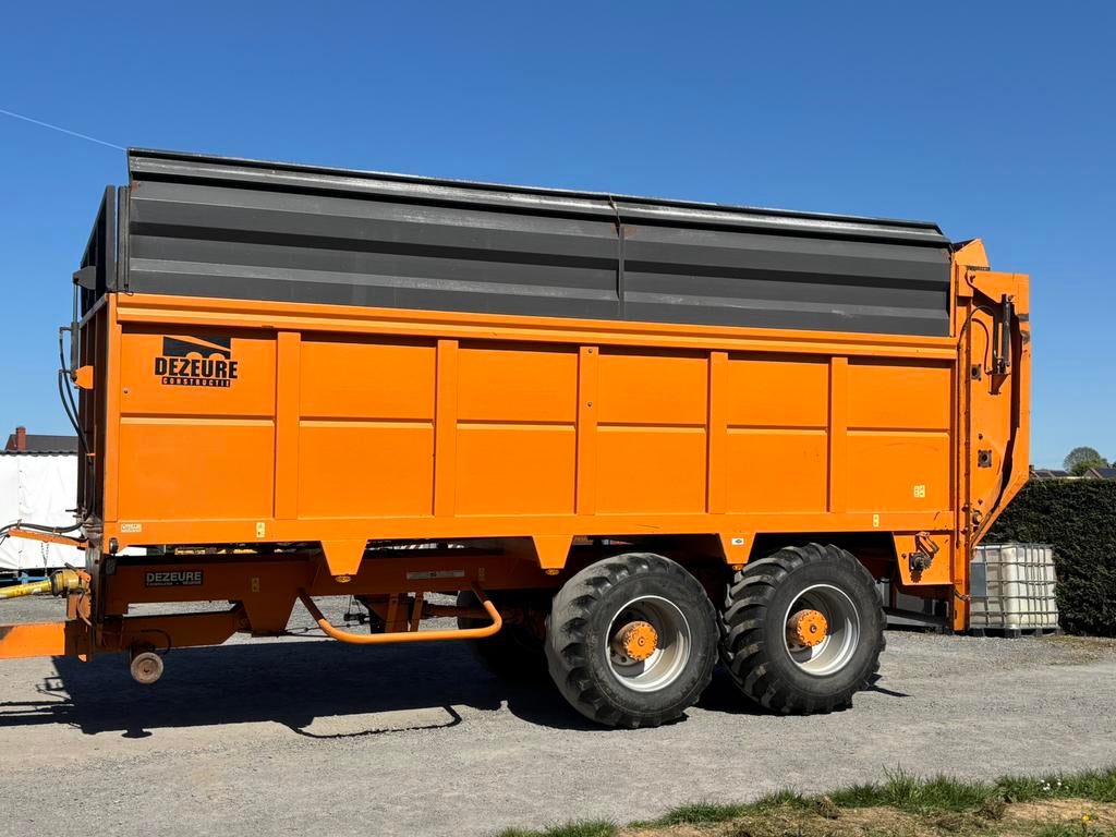 Caisse ensilage DEZEURE SM38, Ophalen