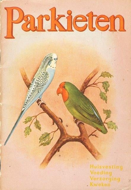 (d82) Parkieten, Boeken, Verzenden, Gelezen, Pluimvee