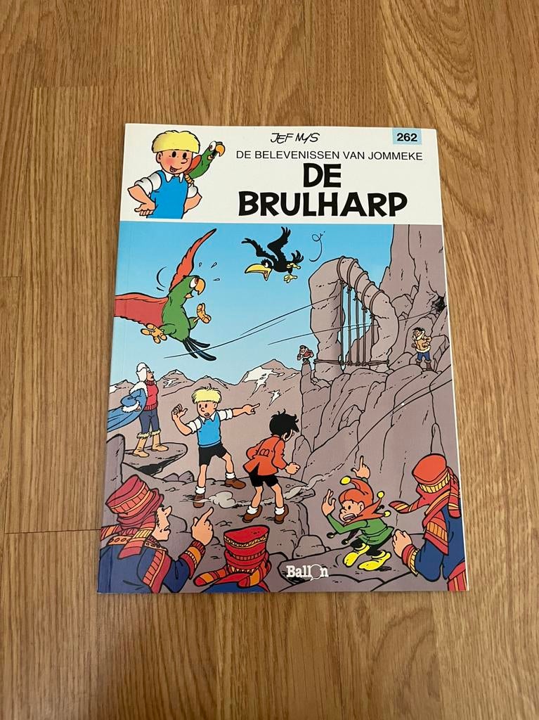 Strip Jommeke. De brulharp, Une BD, Enlèvement ou Envoi, Utilisé