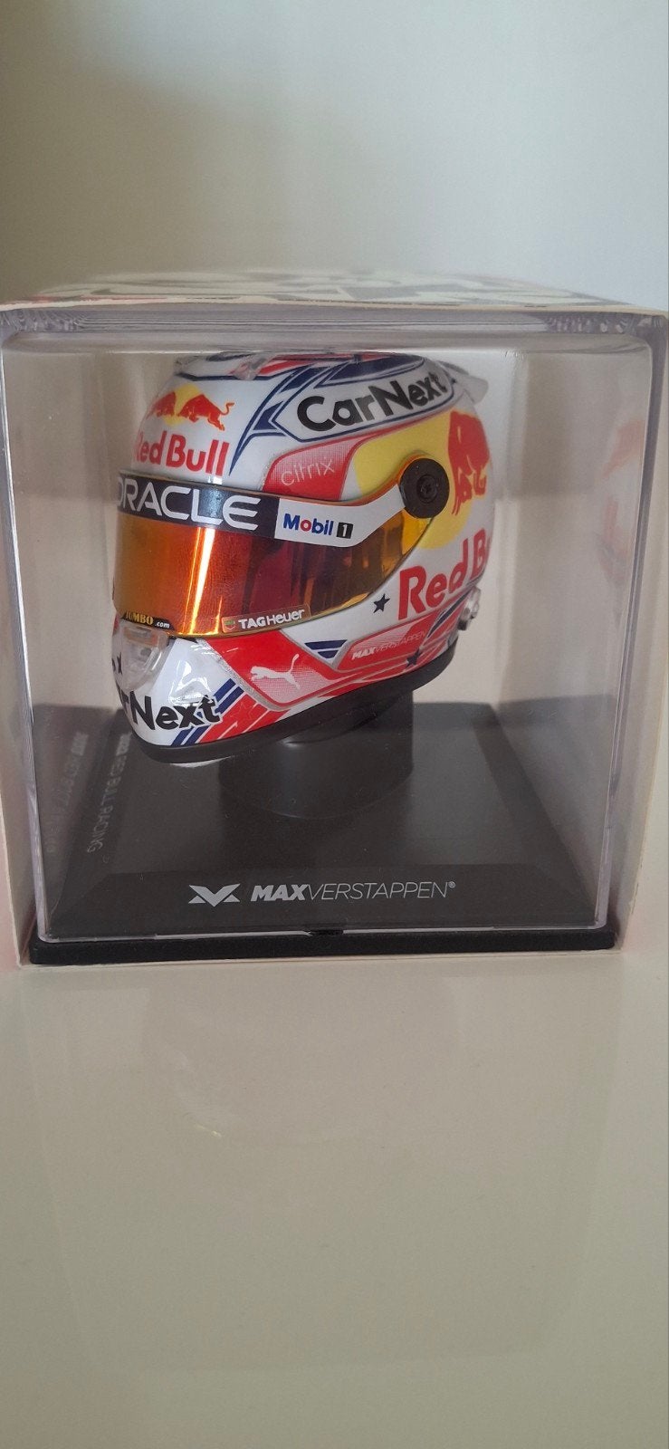 Helm max verstappen schaal 1:4 usa 2022, Enlèvement ou Envoi