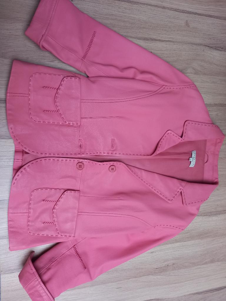 Essentiel Antwerp - lederen jasje, Kleding | Dames, Maat 42/44 (L), Ophalen of Verzenden, Zo goed als nieuw, Essentiel Antwerp