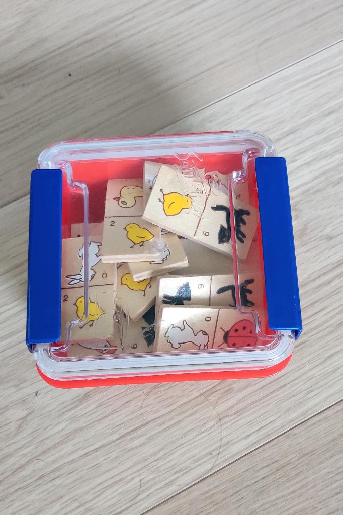 Domino, Kinderen en Baby's, Speelgoed | Houten speelgoed, Ophalen of Verzenden, Gebruikt, Overige typen