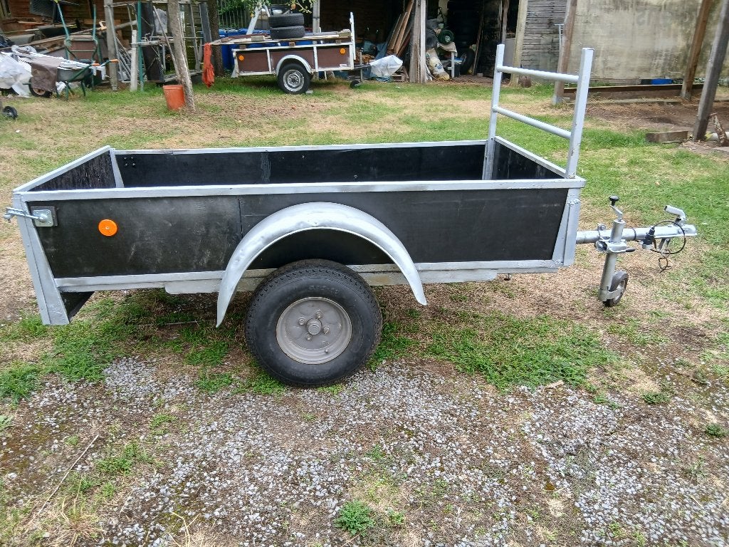 Aanhangers en Bagagewagens, Ophalen, Gebruikt