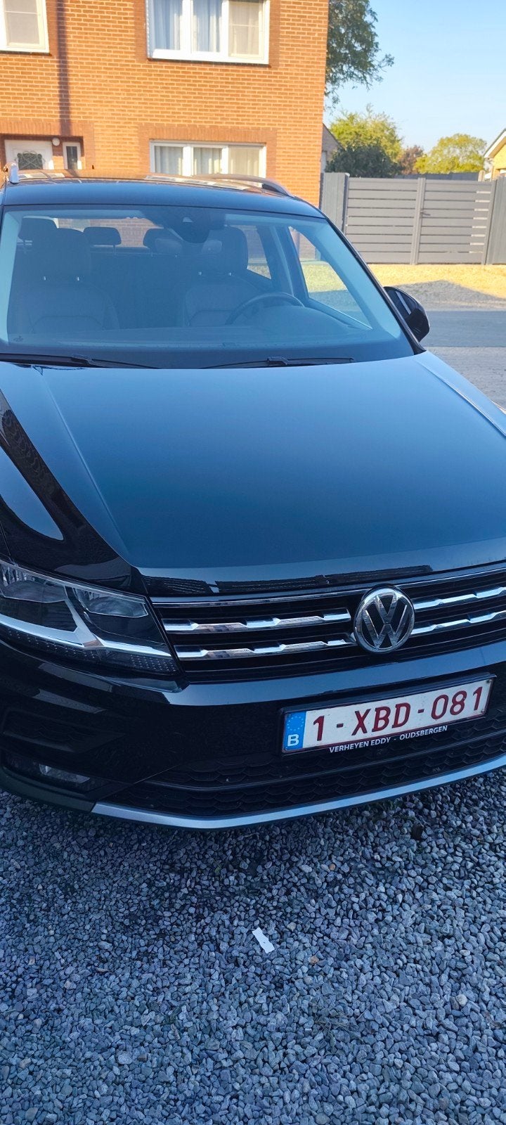 Volkswagen Tiguan allspace 7 zit, Auto's, Automaat, Dealer onderhouden, Zwart, Trekhaak