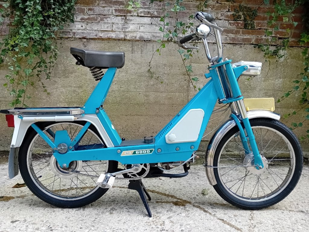 Solex 6000 Mobylette ( Flash ) 1973, 0 versnellingen, 49 cc, Klasse B (45 km/u), Ophalen