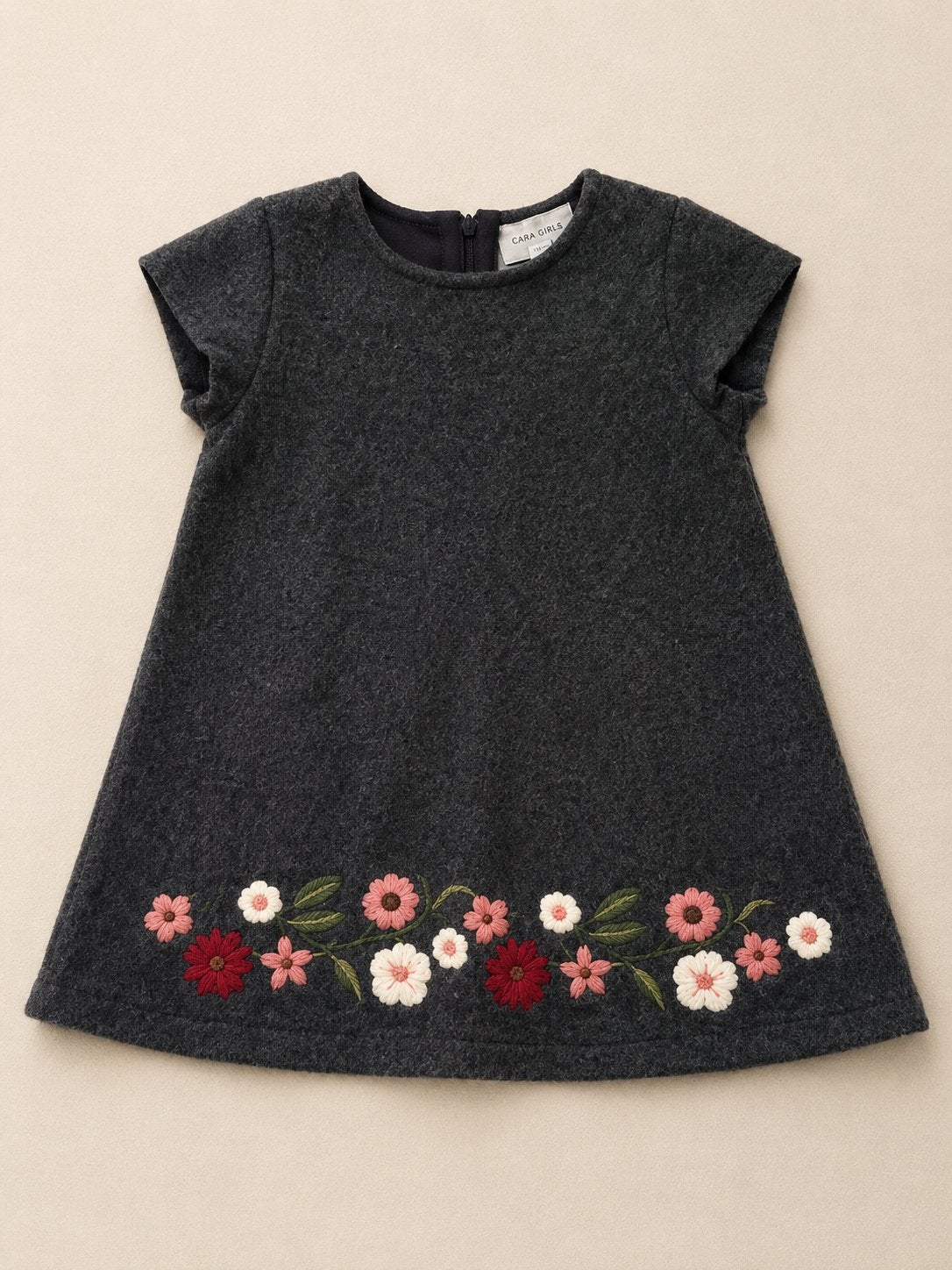 Robe d’hiver fille 4/5 110cm, Enlèvement ou Envoi, Comme neuf, Fille