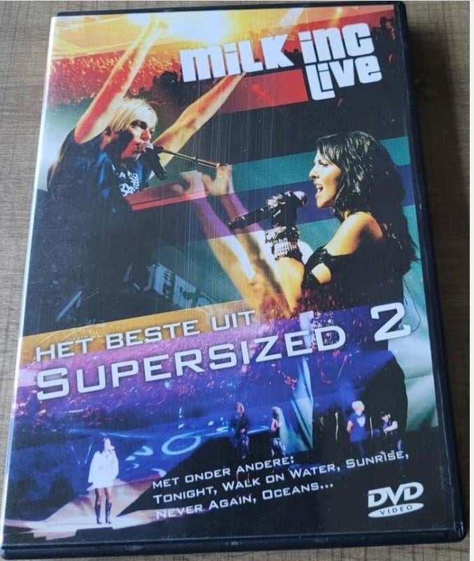 Milk Inc Live - Het beste uit Supersized 2, Cd's en Dvd's, Alle leeftijden, Ophalen of Verzenden, Zo goed als nieuw