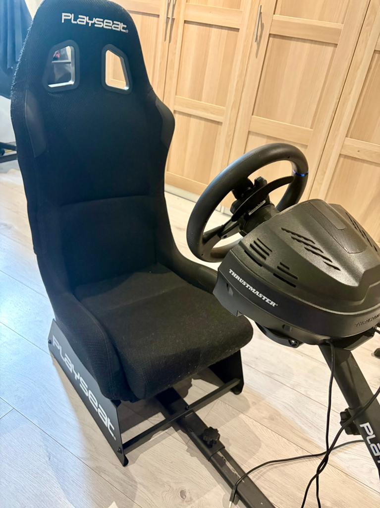 volant simracing trhumaster t300, Games en Spelcomputers, Ophalen, Zo goed als nieuw, Playseat of Racestoel, PlayStation 4