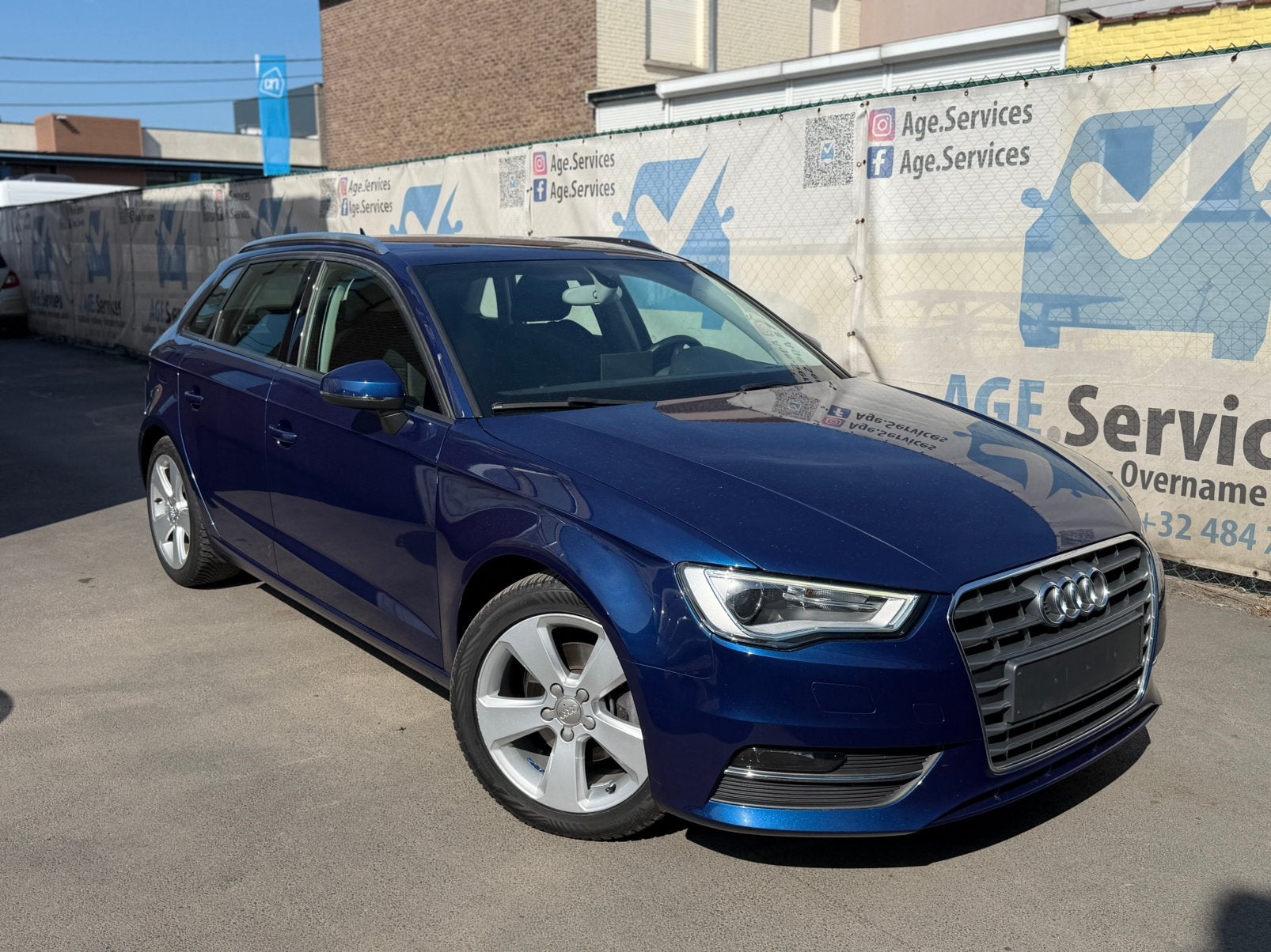 Audi A3 benzine Automaat 1.4 TFSI S-Tronic, Auto's, Euro 5, Monovolume, 4 cilinders, Blauw