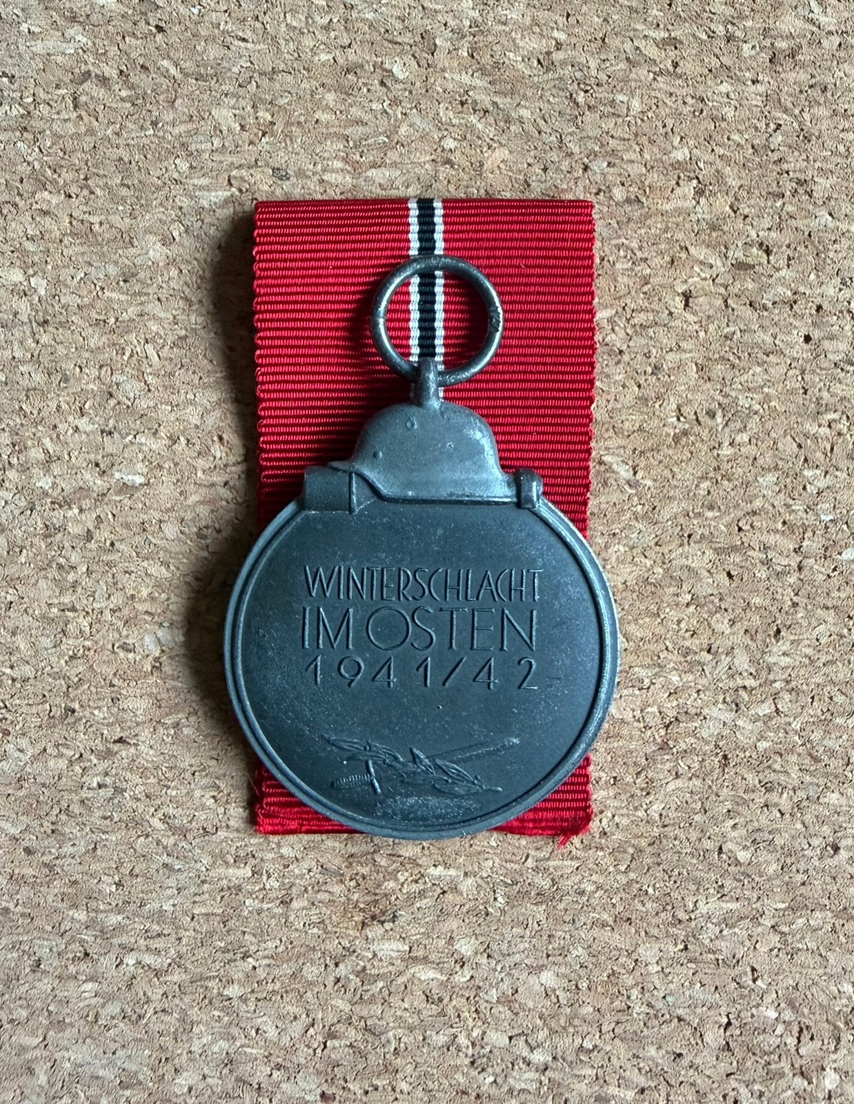 Oostfront medaille Winterschlacht im Osten 1941/42 maker 127, Enlèvement ou Envoi
