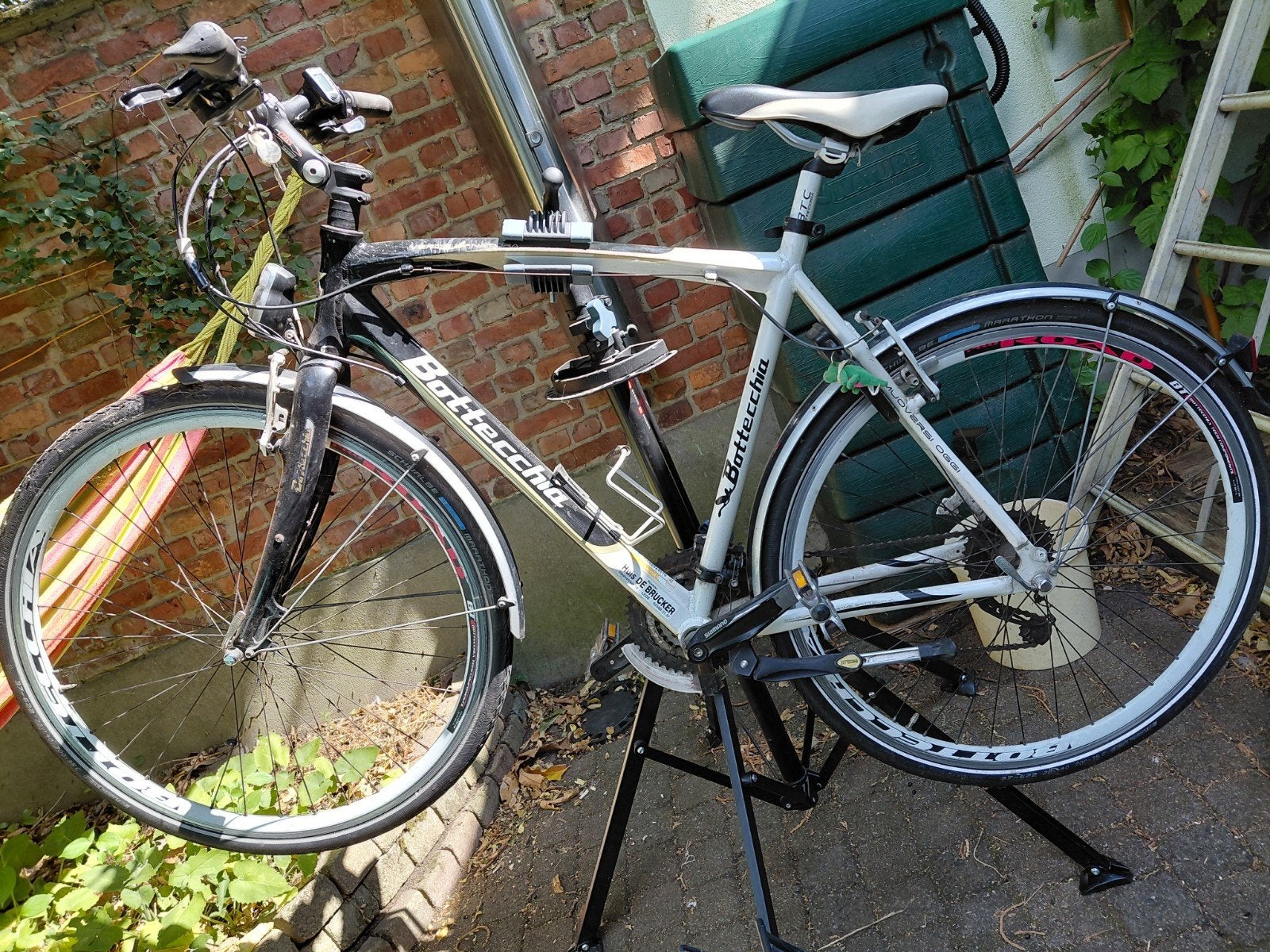 Battecchia langenafstands herenfiets, Ophalen, Gebruikt, Overige merken