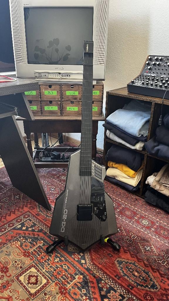 Casio DG20 Digital Guitar, Musique & Instruments, Instruments à corde | Guitares | Électriques, Enlèvement, Utilisé, Autres marques