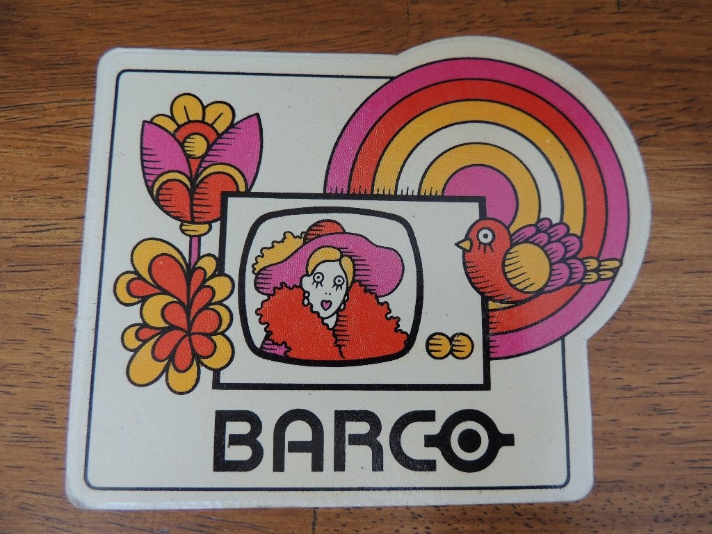 Barco vintage retro sticker, Envoi, Comme neuf, Magasin ou Supermarché