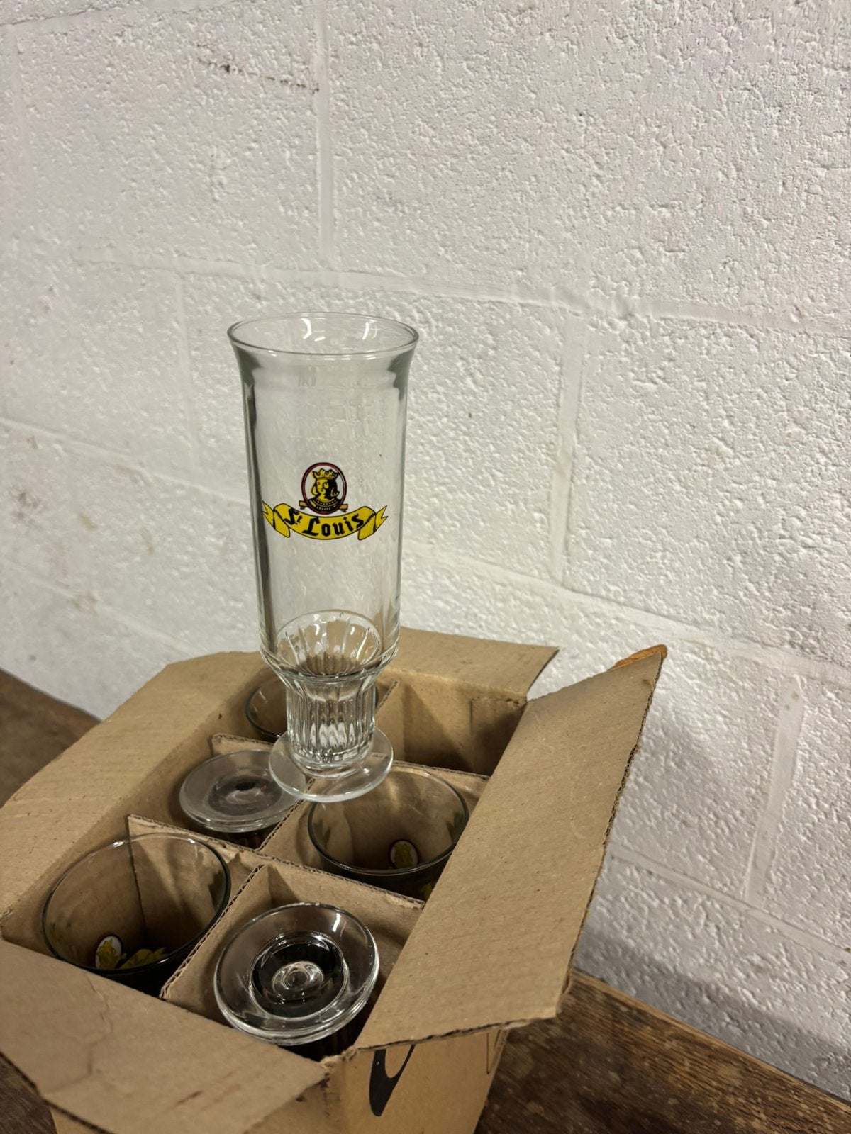 Verre st Louis, Ophalen, Zo goed als nieuw