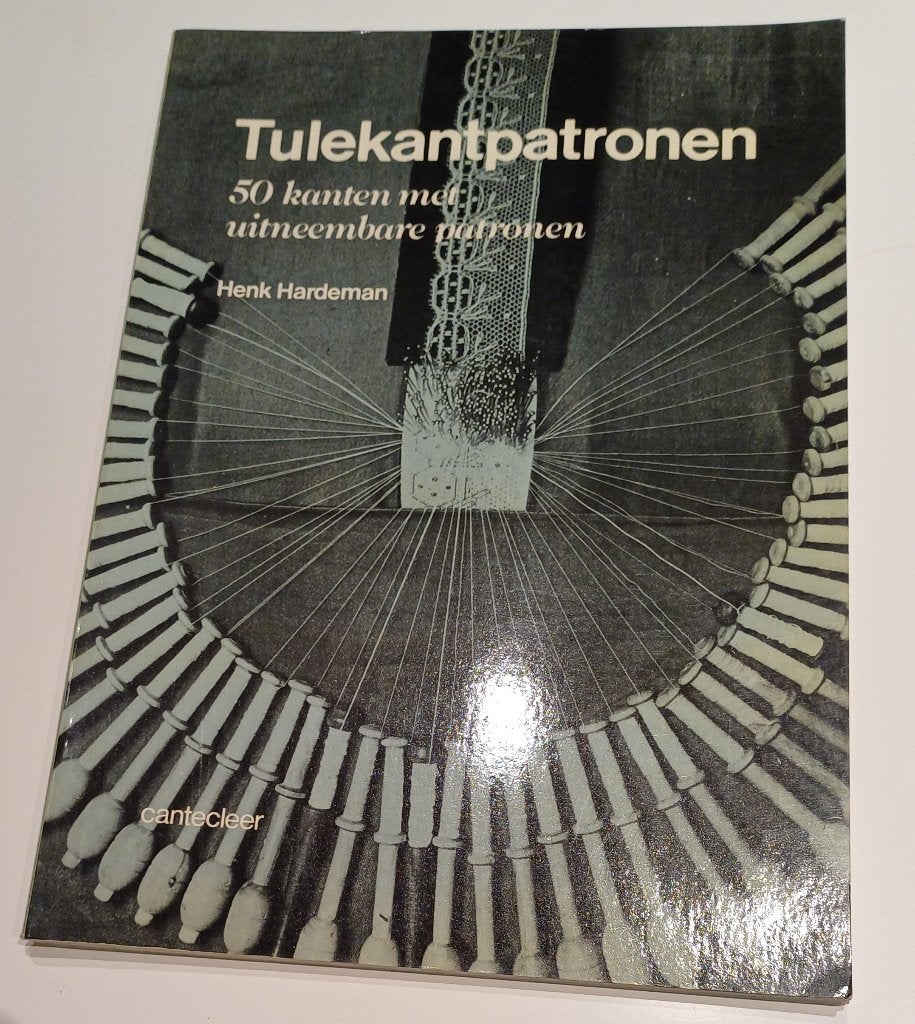 Kantklossen, tulekantklossen, kantklospatronen ware grootte, Boeken, Ophalen of Verzenden, Zo goed als nieuw, Henk Hardeman, Overige onderwerpen