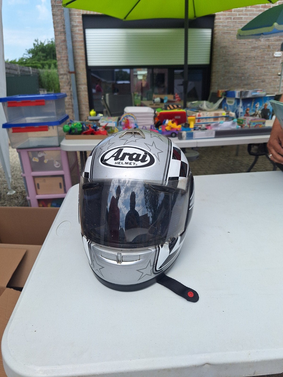 Motohelm, Motoren, Ophalen, S, Arai