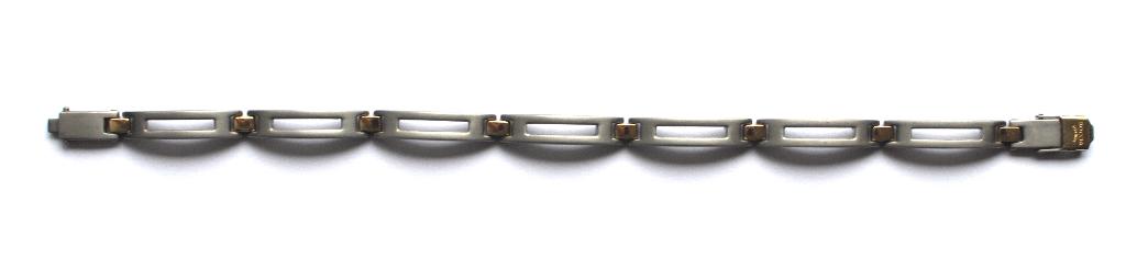 Bracelet homme en Titane de marque Boccia, Ophalen, Gebruikt, Grijs, Overige materialen