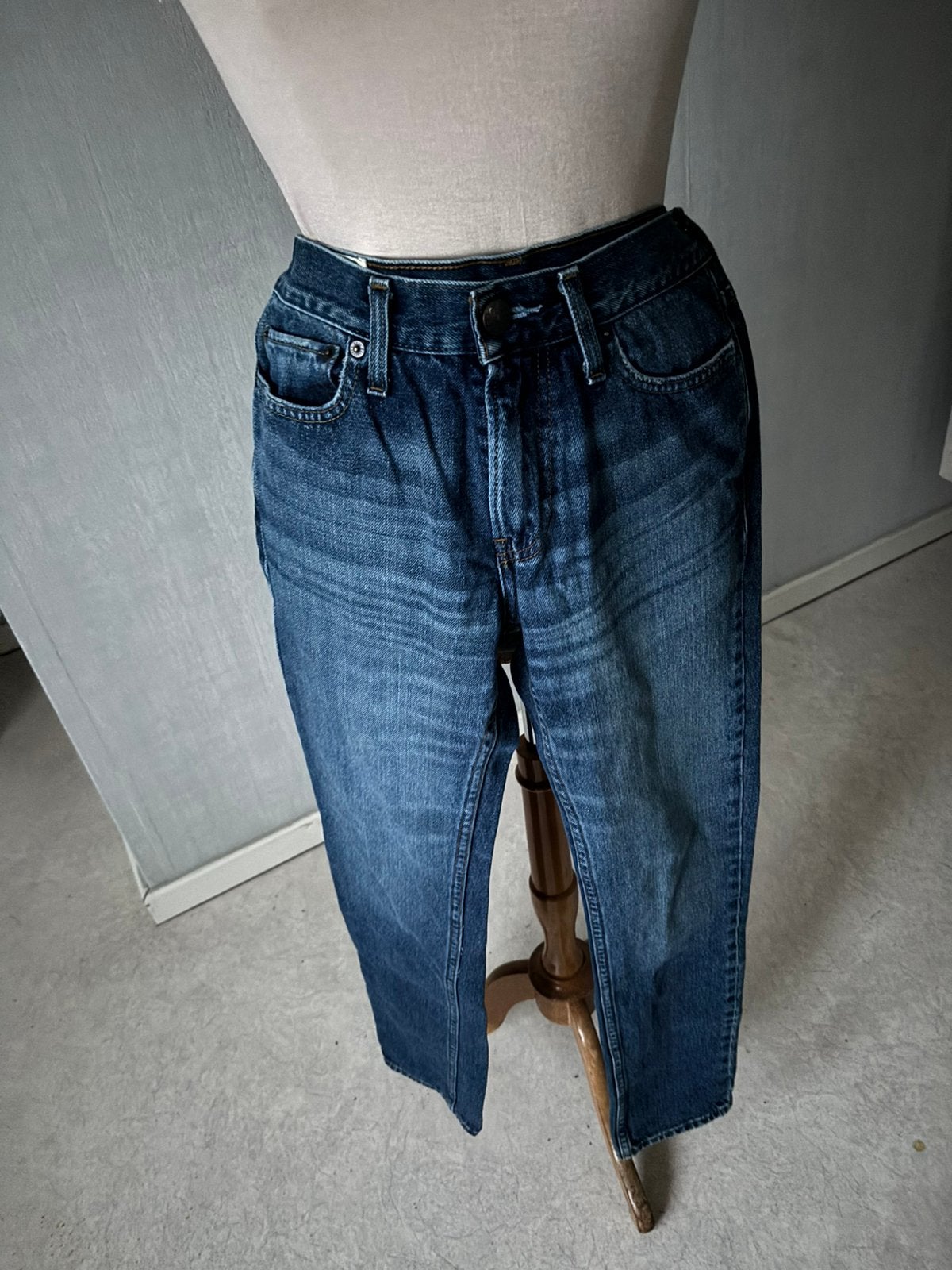 Jeansbroek Hollister, Kleding | Dames, Spijkerbroeken en Jeans, Ophalen of Verzenden, Zo goed als nieuw, Blauw, W30 - W32 (confectie 38/40)