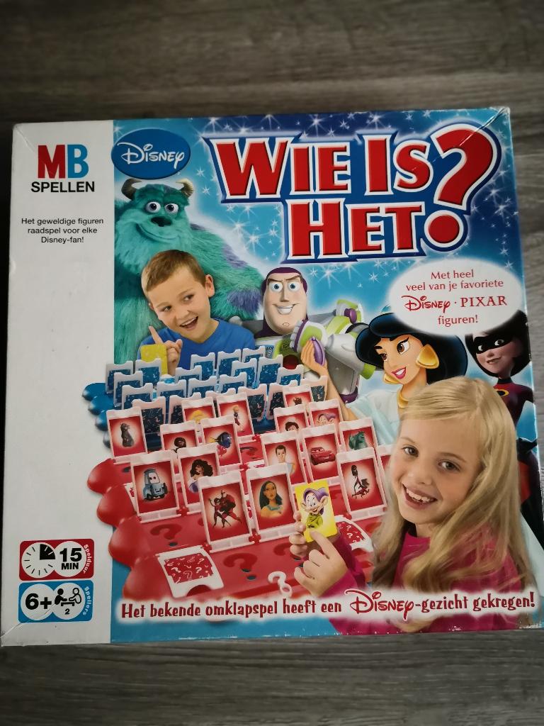 bordspel Disney/Pixar wie is het? editie, Hobby en Vrije tijd, Ophalen