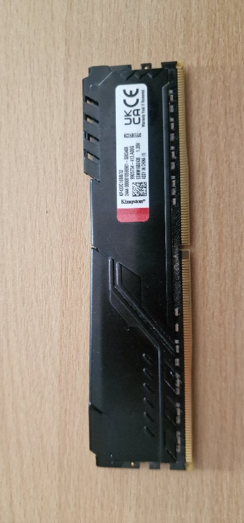 KINGSTON RAM GEHEUGEN, Computers en Software, 32 GB, DDR4, Ophalen of Verzenden, Zo goed als nieuw