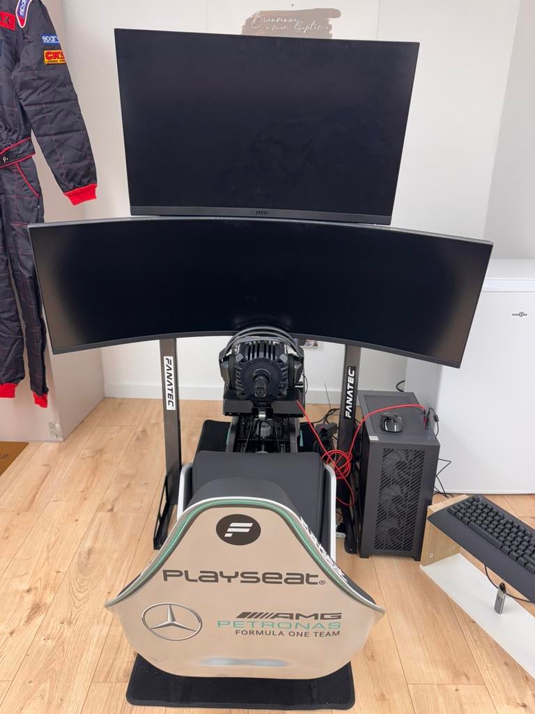 Playseat simracing, Fanatec, Enlèvement, Comme neuf, PC