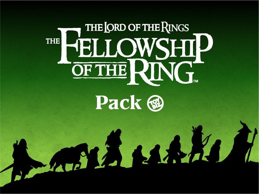 ToyBiz LOTR | Pack Communauté de l'Anneau, Ophalen, Zo goed als nieuw, Actiefiguurtje