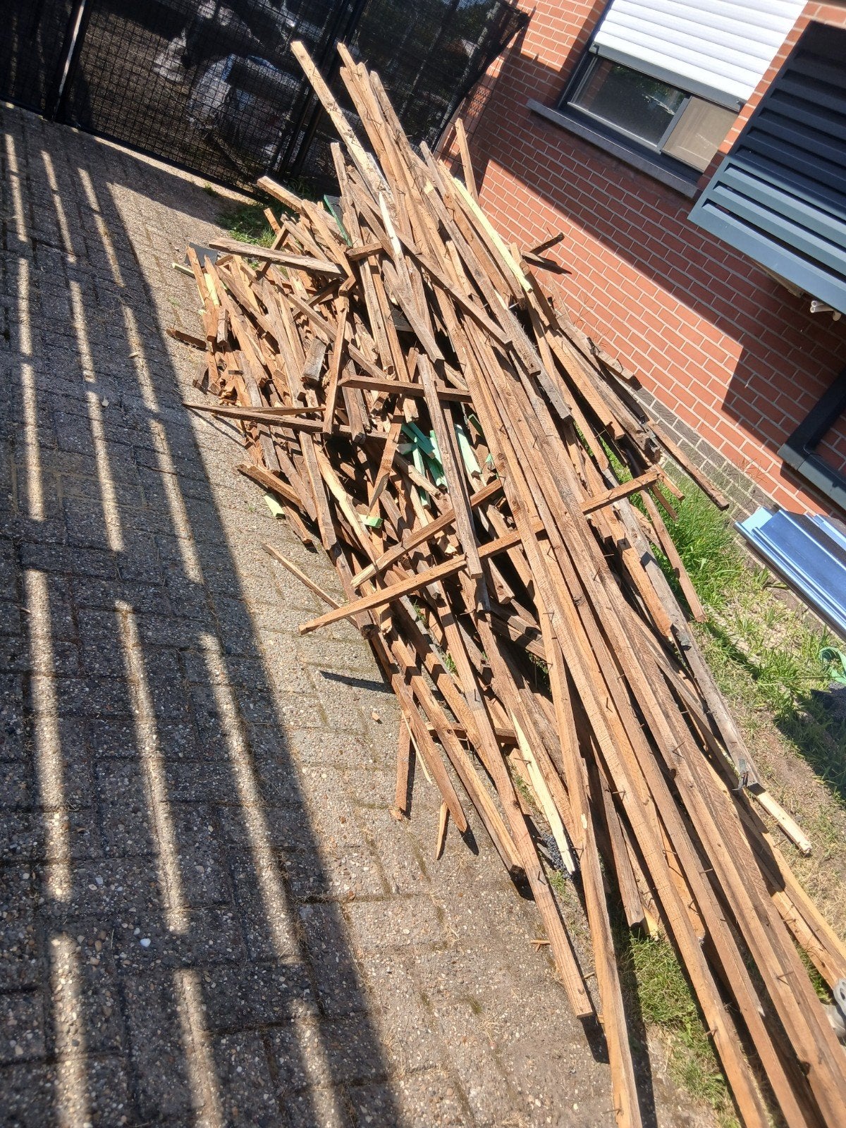 Brandhout, Doe-het-zelf en Bouw, Hout en Planken, Ophalen