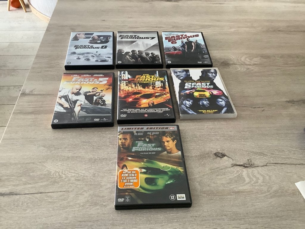Fast & Furious verschillende DVD'S, Nederlands, Actie, Ophalen of Verzenden, Zo goed als nieuw