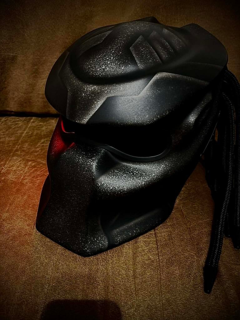 Unieke Predator Motorhelm(Custom)-Maat L–ECE Gekeurd (NIEUW), Motoren, Dames, Nieuw zonder kaartje, Integraalhelm, L