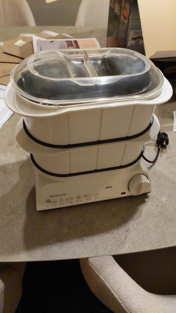 cuiseur à vapeur Braun Multi Gourmet, Electroménager, Vapeurs, Enlèvement