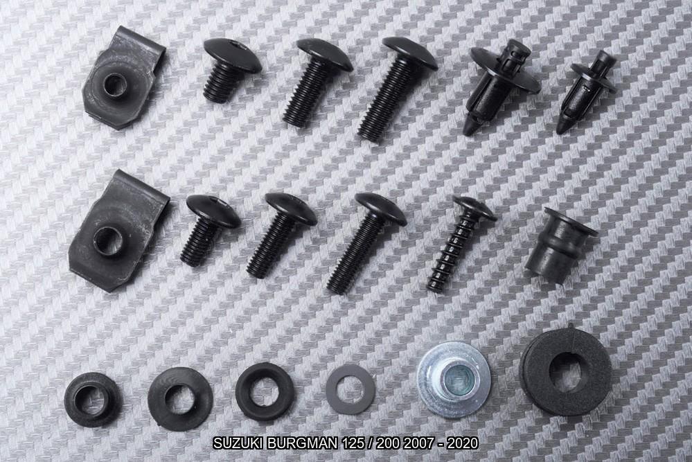 Kuip bouten set voor SUZUKI BURGMAN 125 / 200 2007 - 2020, Motoren, Ophalen of Verzenden, Nieuw