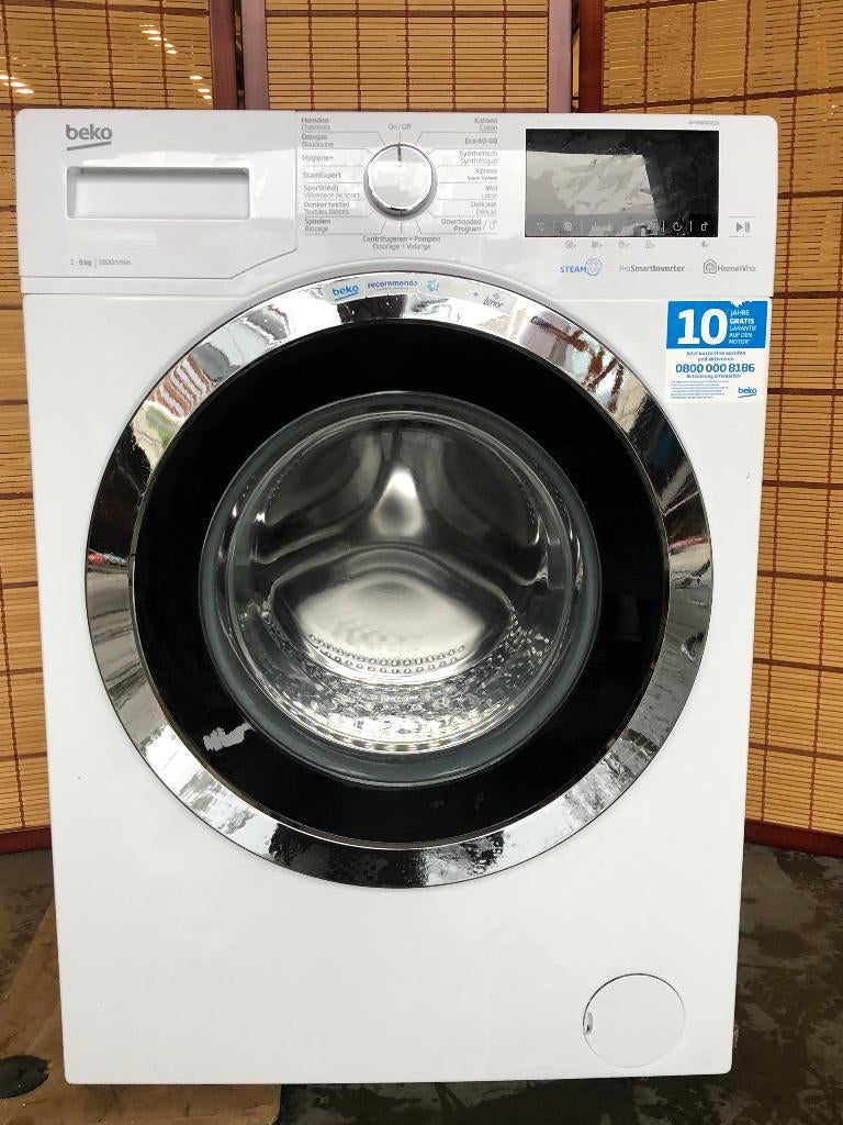 Beko Wasmachine  Steamcure  als nieuw, Ophalen, Zo goed als nieuw, Voorlader, 1200 tot 1600 toeren