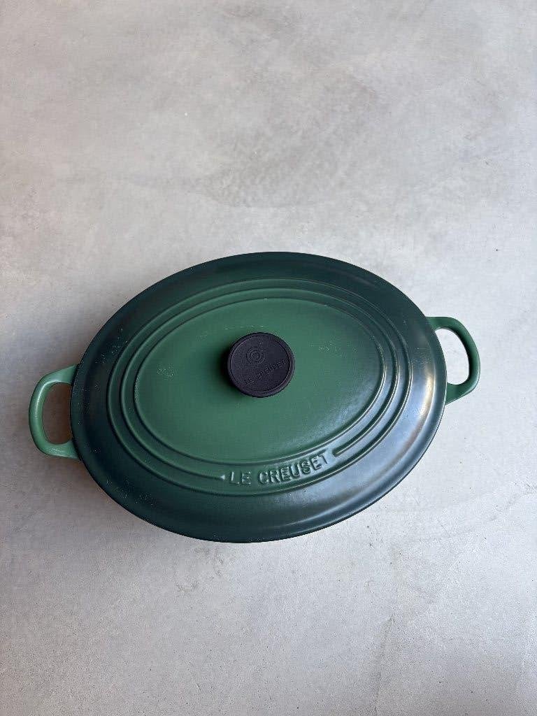 Le Creuset stoofpot, Huis en Inrichting, Gebruikt, Gietijzer, Le Creuset, Ophalen of Verzenden