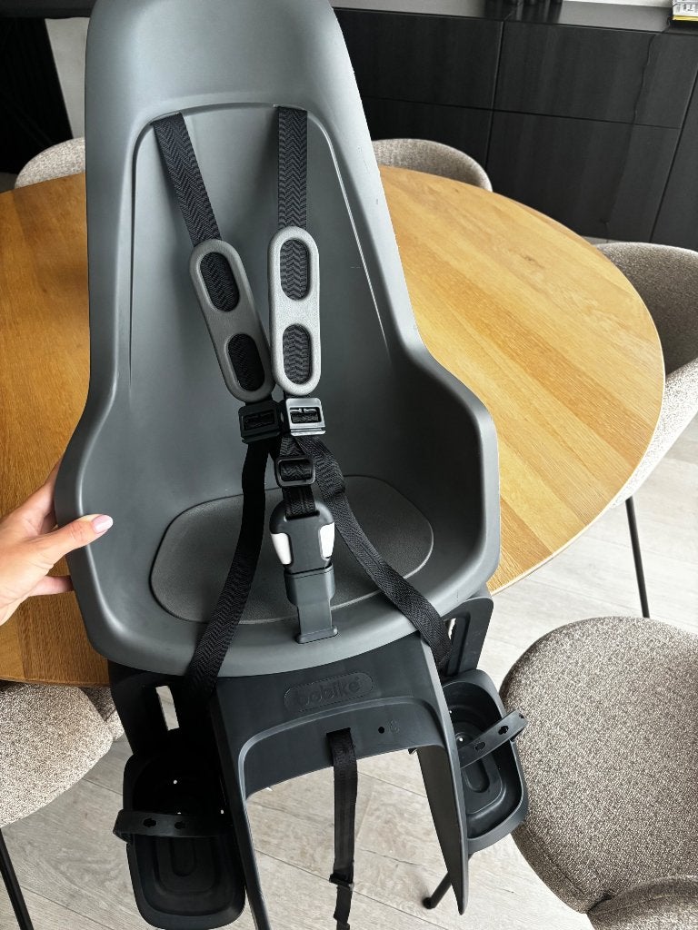 BoBike fietszitje, Fietsen en Brommers, Ophalen, Achterzitje, Voetsteuntjes, 9 t/m 18 kg