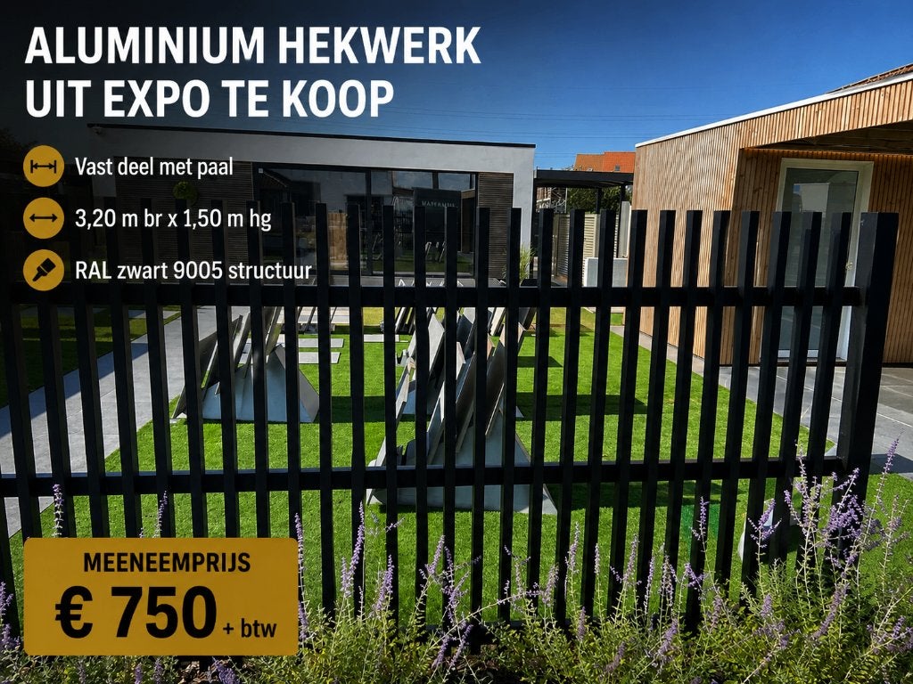 Aluminium poorten, Ophalen, Aluminium, Draaipoort