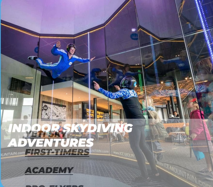 Indoor Skydive, Tickets en Kaartjes, Twee personen, Cadeaubon, Overige typen