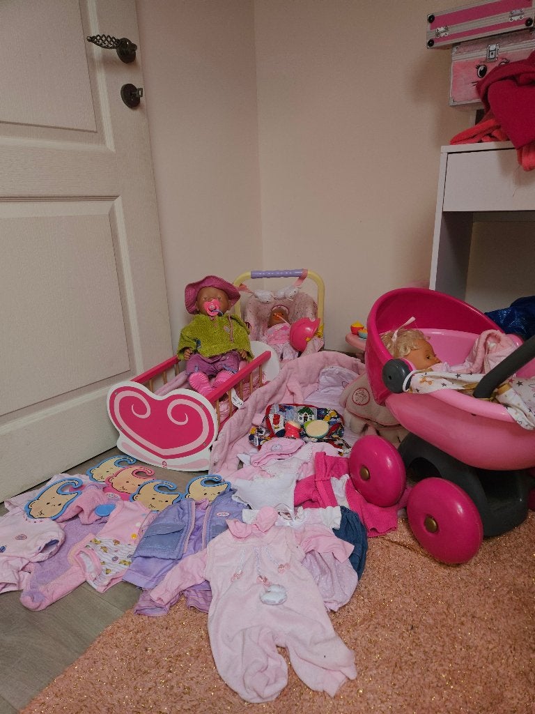 Baby born, corolle, Annabelle pakket, Kinderen en Baby's, Ophalen, Zo goed als nieuw, Babypop