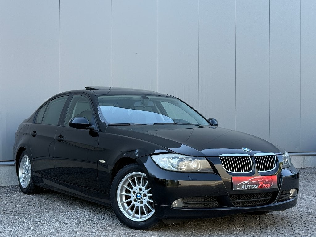 Toit ouvrant au xénon en cuir BMW 320 dA climatisation Euro4, Cuir, Achat, Entreprise, Noir