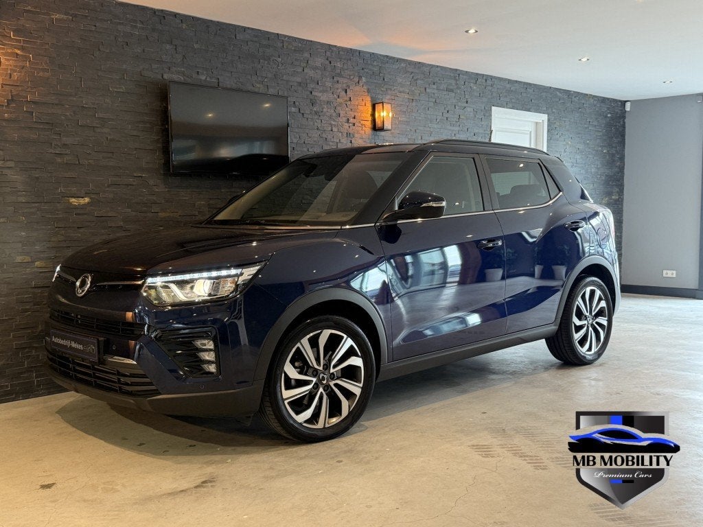 SsangYong Tivoli 1.5 T-GDI / Bj: 2020 / Automaat / 164 PK, Automaat, Blauw, Parkeersensor, Leder